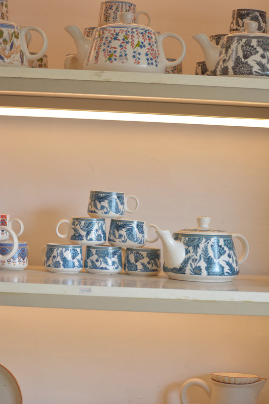 Classic White Ceramic Soup Bowls (Set of 6)