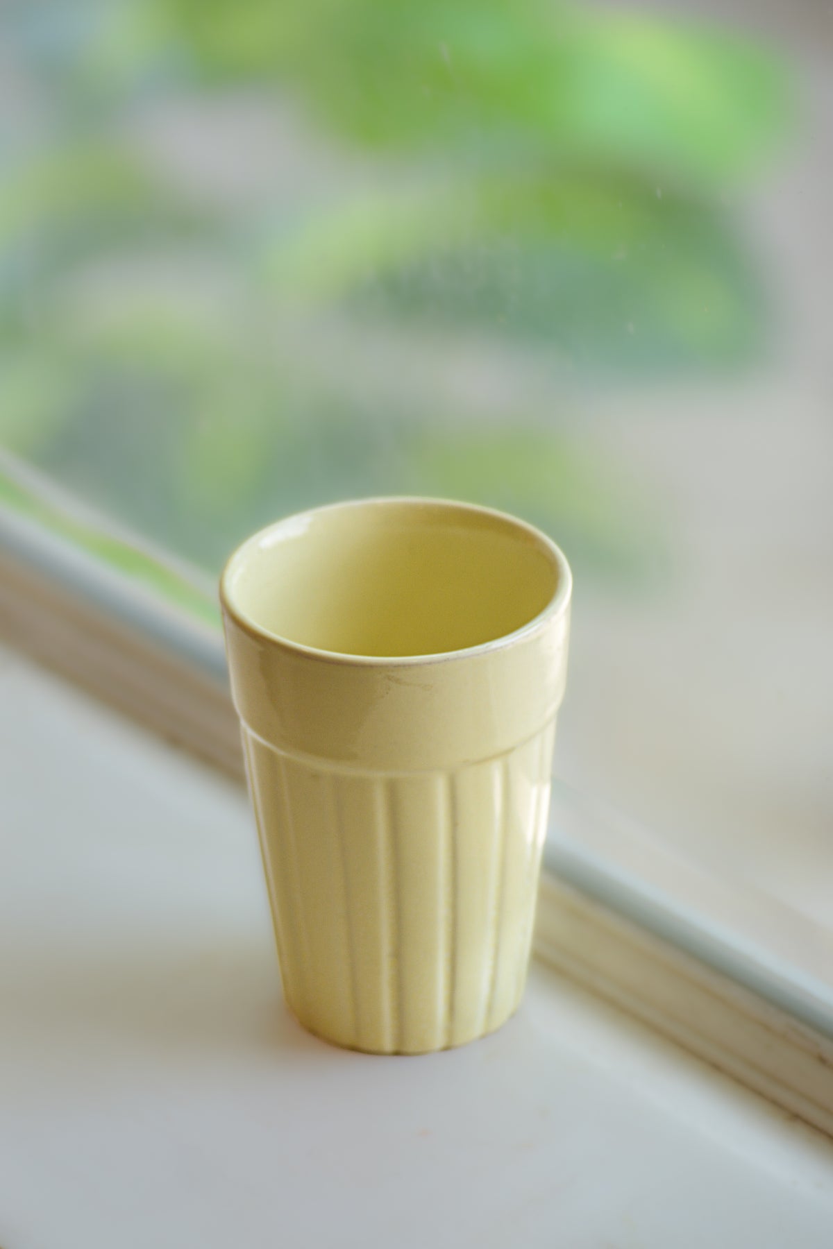 Multi-Color Textured Tea Glass Set (6-Piece)